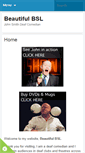 Mobile Screenshot of beautifulbsl.co.uk